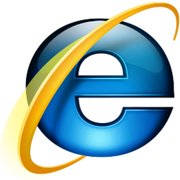 [Internet Explorer 7 icon.]