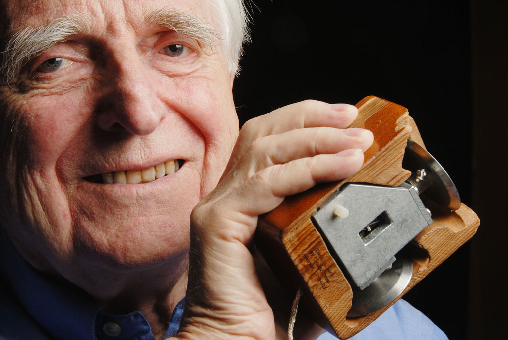 [Douglas Engelbart in 2006]